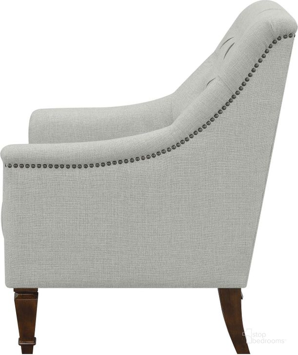 Avonlea Stone Grey Chair by Coaster 1StopBedrooms