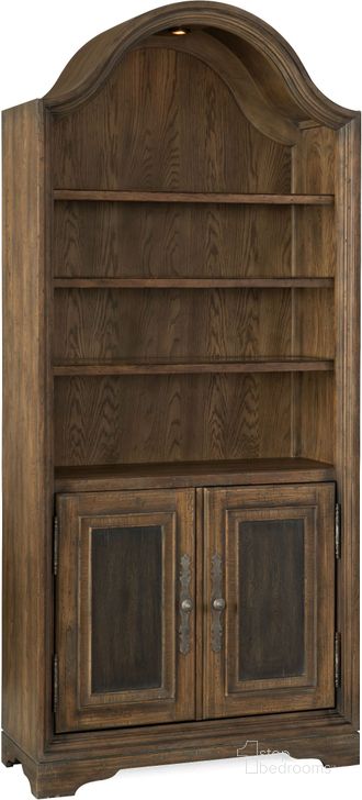 The appearance of Hill Country Pleasanton Saddle Brown and Black Bunching Bookcase designed by Hooker in the traditional interior design. This brown piece of furniture  was selected by 1StopBedrooms from Hill Country Collection to add a touch of cosiness and style into your home. Sku: 5960-10446-MULTI. Material: Wood. Product Type: Standard Bookcase.
