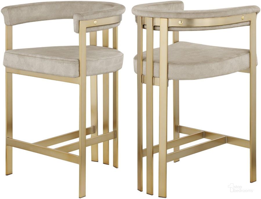 The appearance of Azielle Stone Barstool designed by Furnique in the modern / contemporary interior design. This stone piece of furniture  was selected by 1StopBedrooms from Azielle Collection to add a touch of cosiness and style into your home. Sku: 596Stone-C. Product Type: Barstool. Material: Iron. Image1