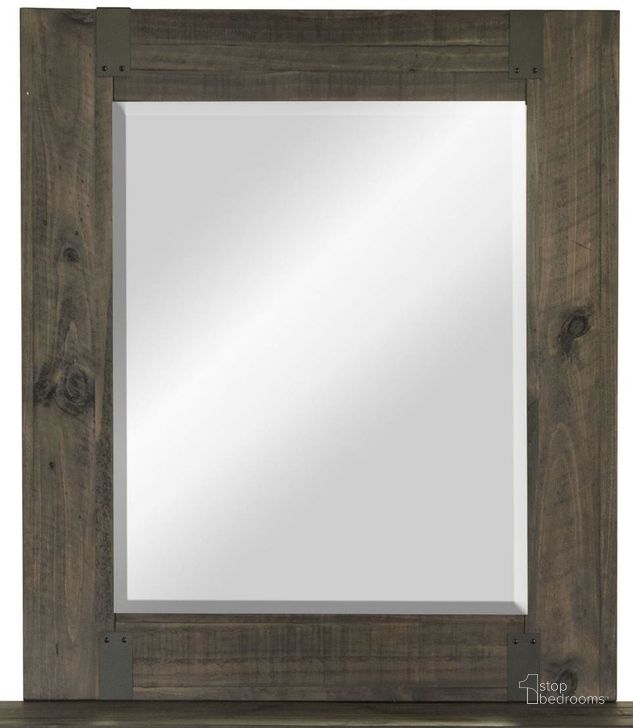 The appearance of Abington Weathered Charcoal Portrait Mirror designed by Magnussen in the transitional interior design. This gray piece of furniture  was selected by 1StopBedrooms from Abington Collection to add a touch of cosiness and style into your home. Sku: B3804-42. Material: Glass. Product Type: Accent Mirror. Image1