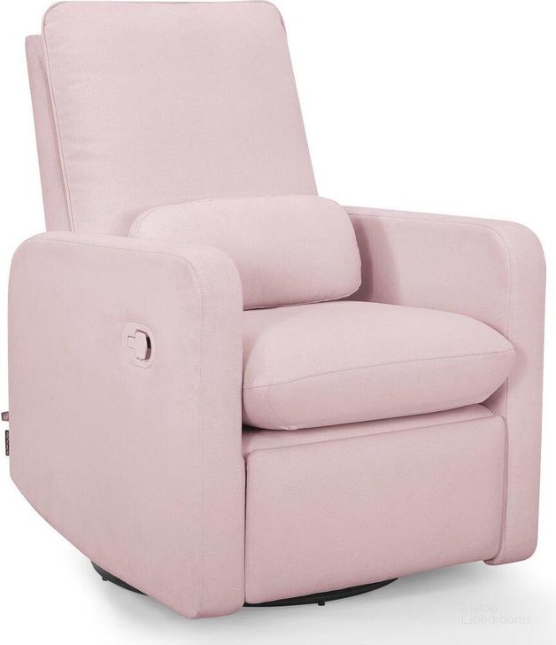 The appearance of Babygap Cloud Recliner With Livesmart Evolve With Sustainable Performance Fabric In Blush Pink designed by Delta Children in the modern / contemporary interior design. This blush pink piece of furniture  was selected by 1StopBedrooms from Cloud Collection to add a touch of cosiness and style into your home. Sku: W81189E-633. Material: Wood. Product Type: Recliner. Image1