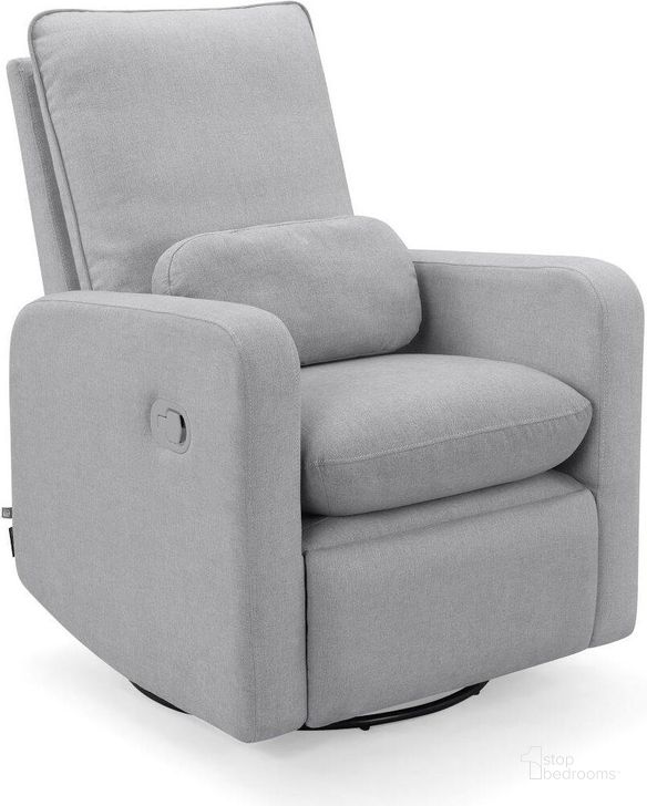 The appearance of Babygap Cloud Recliner With Livesmart Evolve With Sustainable Performance Fabric In Grey designed by Delta Children in the modern / contemporary interior design. This grey piece of furniture  was selected by 1StopBedrooms from Cloud Collection to add a touch of cosiness and style into your home. Sku: W81189E-1485. Material: Wood. Product Type: Recliner. Image1