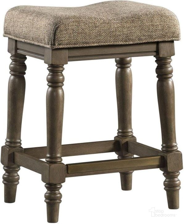 The appearance of Balboa Park Roasted Oak Backless Bar Stool Set Of 2 designed by Intercon in the traditional interior design. This brown piece of furniture  was selected by 1StopBedrooms from Balboa Park Collection to add a touch of cosiness and style into your home. Sku: BI-BS-35LC-RDO-K24. Product Type: Barstool. Image1