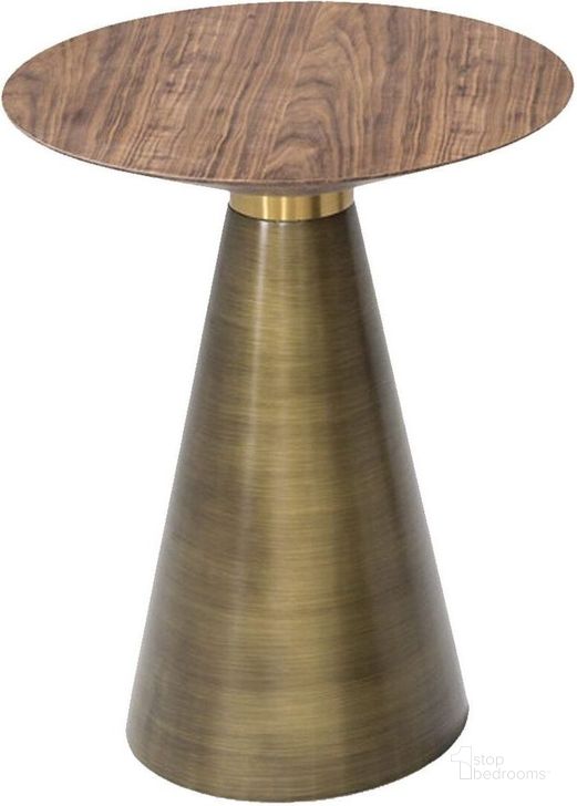 The appearance of Bari 22 Inch Gold End Table designed by Bellini Modern Living in the modern / contemporary interior design. This brown and gold piece of furniture  was selected by 1StopBedrooms from Bari Collection to add a touch of cosiness and style into your home. Sku: Bari 22 GLD. Product Type: End Table.