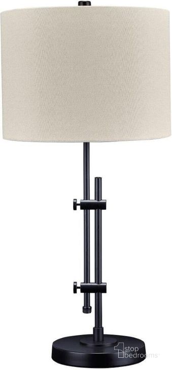 The appearance of Baronvale Black Table Lamp designed by Signature Design by Ashley in the transitional interior design. This black piece of furniture  was selected by 1StopBedrooms from Baronvale Collection to add a touch of cosiness and style into your home. Sku: L206044. Product Type: Table Lamp. Image1
