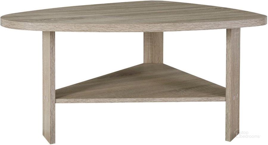 The appearance of Barry Teardrop Cocktail Table In Gray designed by Progressive Furniture in the transitional interior design. This gray piece of furniture  was selected by 1StopBedrooms from Barry Collection to add a touch of cosiness and style into your home. Sku: T177-41. Product Type: Cocktail Table. Material: Polyurethane. Image1