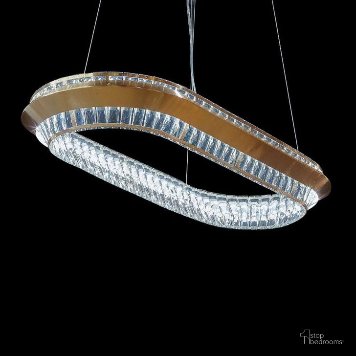 The appearance of Base Camp - Oval LED Chandelier designed by AICO in the modern / contemporary interior design. This chrome piece of furniture  was selected by 1StopBedrooms from Lighting Collection to add a touch of cosiness and style into your home. Sku: LT-CH817. Material: Metal. Product Type: Chandelier.