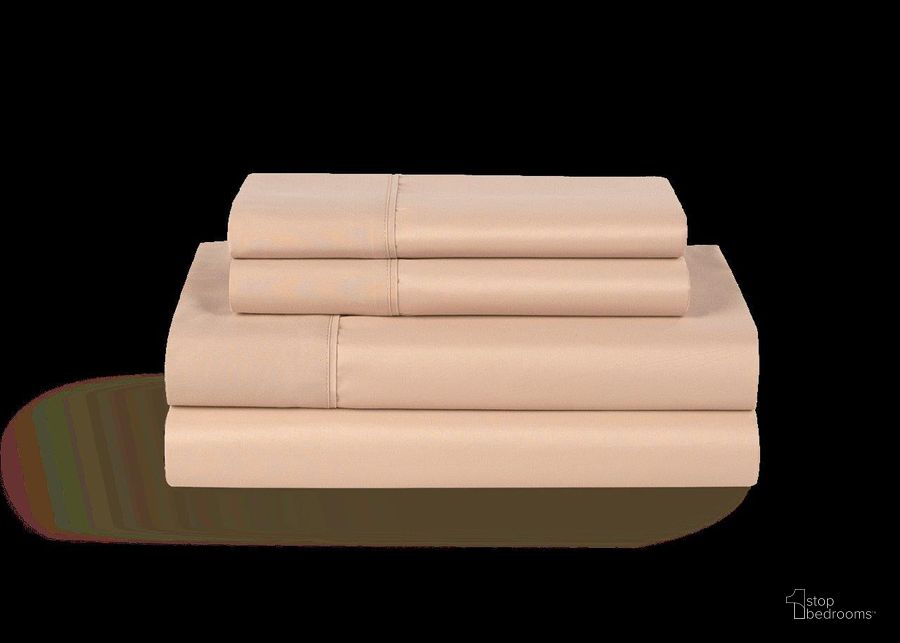The appearance of Basic Sand California King Bedding Set designed by Bedgear in the modern / contemporary interior design. This beige piece of furniture  was selected by 1StopBedrooms from Basic Collection to add a touch of cosiness and style into your home. Sku: S11TBMW53. Material: Polyester. Product Type: Bedding Set. Image1
