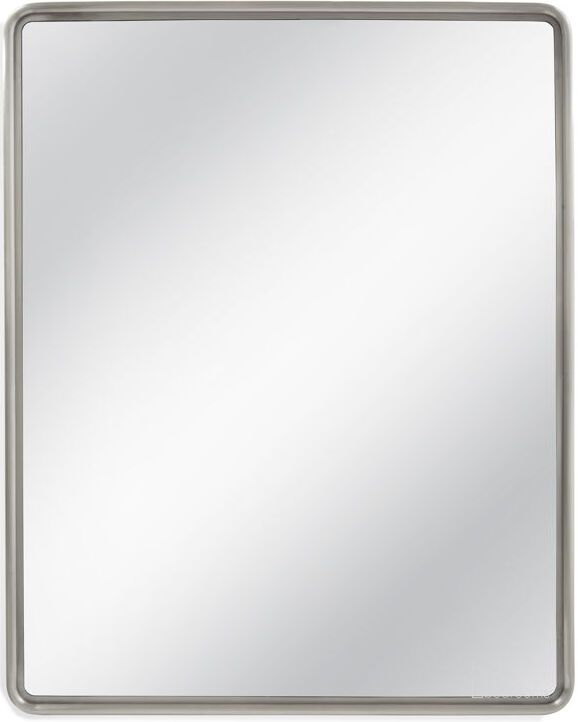 The appearance of Bassett Mirror Andes Silver Leaf Wall Mirror designed by Bassett Mirror Company in the modern / contemporary interior design. This silver piece of furniture  was selected by 1StopBedrooms from Andes Collection to add a touch of cosiness and style into your home. Sku: M4356. Product Type: Wall Mirror.
