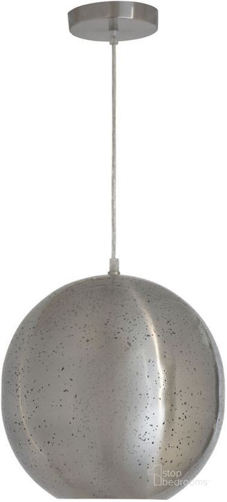 The appearance of Bassett Mirror Britton Silver Brushed Nickel Pendant designed by Bassett Mirror Company in the modern / contemporary interior design. This silver piece of furniture  was selected by 1StopBedrooms from Britton Collection to add a touch of cosiness and style into your home. Sku: L3750P. Material: Metal. Product Type: Pendant Lighting.