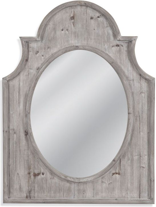 The appearance of Bassett Mirror Elder Distressed Grey Wall Mirror designed by Bassett Mirror Company in the modern / contemporary interior design. This distressed grey piece of furniture  was selected by 1StopBedrooms from Elder Collection to add a touch of cosiness and style into your home. Sku: M4329. Material: Wood. Product Type: Wall Mirror.
