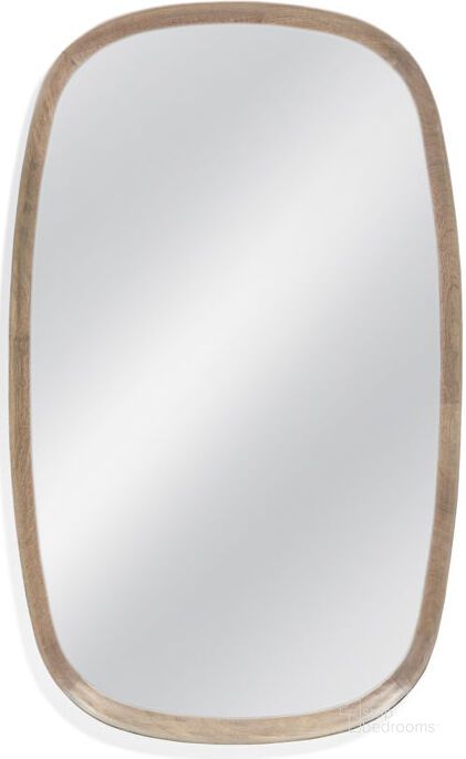 The appearance of Bassett Mirror Priscott Natural Wall Mirror designed by Bassett Mirror Company in the transitional interior design. This natural piece of furniture  was selected by 1StopBedrooms from Priscott Collection to add a touch of cosiness and style into your home. Sku: M4415EC. Product Type: Wall Mirror.