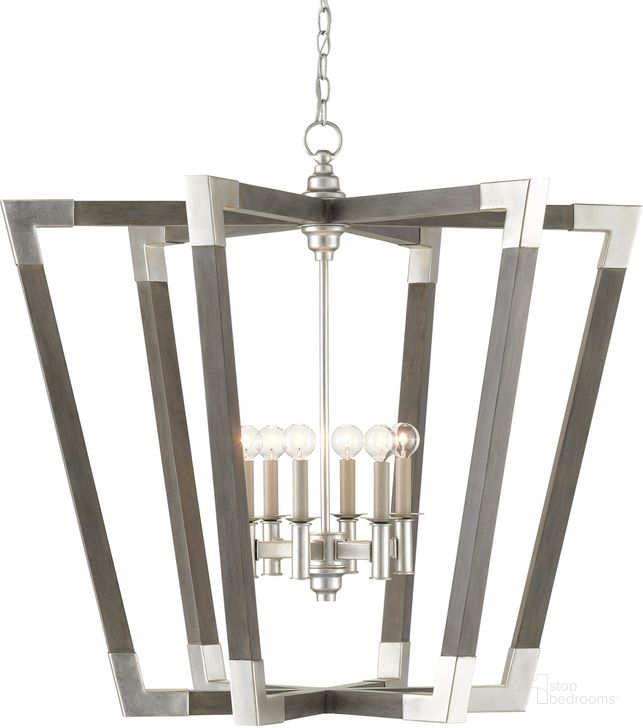 The appearance of Bastian Large Gray Lantern designed by Currey & Company in the modern / contemporary interior design. This gray piece of furniture  was selected by 1StopBedrooms from Bastian Collection to add a touch of cosiness and style into your home. Sku: 9000-0606. Product Type: Lantern. Material: Iron. Image1