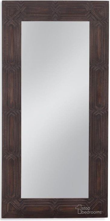 The appearance of Bazar Black Floor Mirror designed by Bassett Mirror Company in the modern / contemporary interior design. This black piece of furniture  was selected by 1StopBedrooms from Bazar Collection to add a touch of cosiness and style into your home. Sku: M4681EC. Product Type: Floor Mirror.