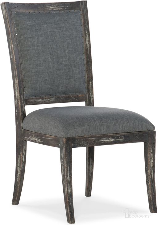 The appearance of Beaumont Gray Upholstered Side Chair Set of 2 designed by Hooker in the traditional interior design. This gray piece of furniture  was selected by 1StopBedrooms from Beaumont Collection to add a touch of cosiness and style into your home. Sku: 5751-75410-89. Material: Fabric. Product Type: Side Chair. Image1