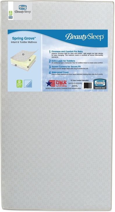 Beauty sleep crib mattress discount