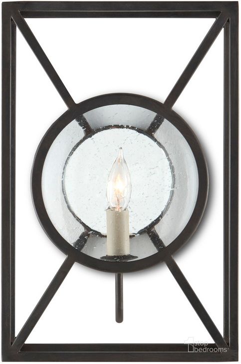 The appearance of Beckmore Black Wall Sconce In Iron designed by Currey & Company in the modern / contemporary interior design. This iron piece of furniture  was selected by 1StopBedrooms from Lillian August Collection to add a touch of cosiness and style into your home. Sku: 5119. Product Type: Wall Sconce. Material: Iron. Image1
