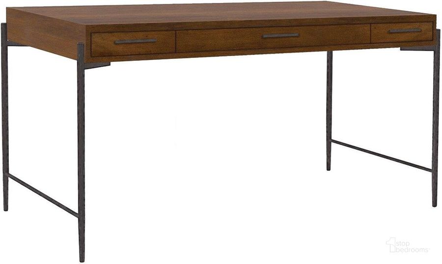 The appearance of Bedford Park Tobacco Home Office Writing Desk designed by Hekman in the transitional interior design. This brown piece of furniture  was selected by 1StopBedrooms from Bedford Park Collection to add a touch of cosiness and style into your home. Sku: 26040. Product Type: Writing Desk.