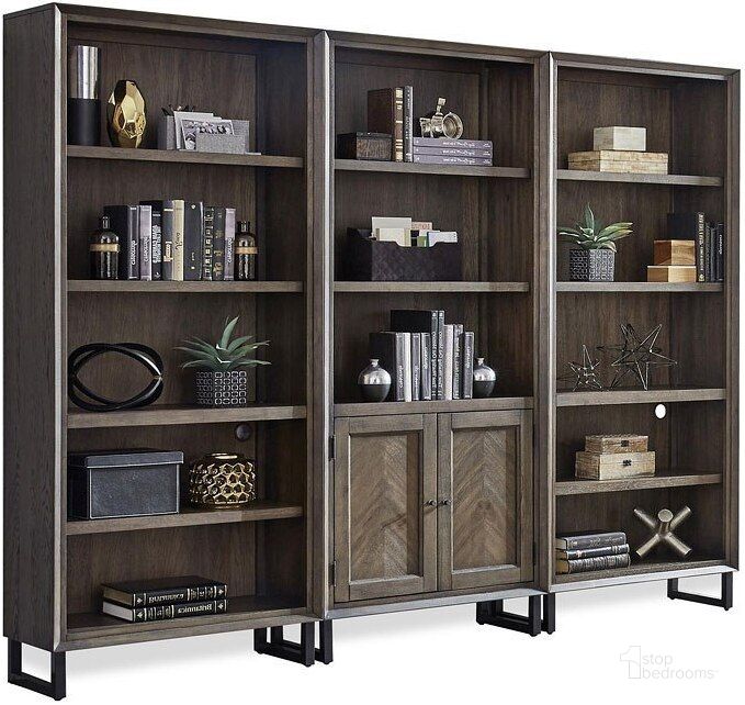 The appearance of Beech Hill Fossil Bookcase Bookcases, Book Shelf 0qb24342523 designed by Atelier Home in the modern / contemporary interior design. This fossil piece of furniture  was selected by 1StopBedrooms from Beech Hill Collection to add a touch of cosiness and style into your home. Sku: IHP-333-FSL;IHP-332-FSL;IHP-333-FSL. Product Type: Bookcase. Image1