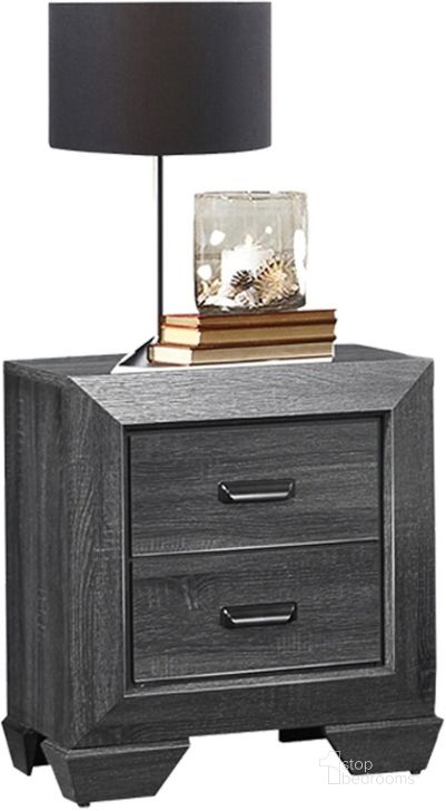 The appearance of Beechnut Gray Night Stand designed by Homelegance in the modern / contemporary interior design. This gray piece of furniture  was selected by 1StopBedrooms from Beechnut Collection to add a touch of cosiness and style into your home. Sku: 1904GY-4. Material: Wood. Product Type: Nightstand. Image1