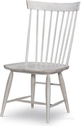 The appearance of Belhaven Weathered Plank Windsor Side Chair Set Of 2 designed by Legacy Classic in the transitional interior design. This gray piece of furniture  was selected by 1StopBedrooms from Belhaven Collection to add a touch of cosiness and style into your home. Sku: 9360-140. Product Type: Dining Chair. Material: Rubberwood.