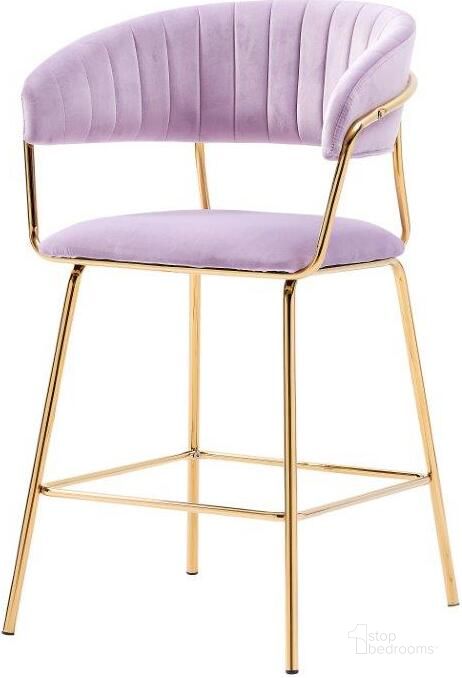 The appearance of Bellai 24 Inch Velvet Counter Stool Set of 2 In Pink designed by Best Master Furniture in the modern / contemporary interior design. This pink piece of furniture  was selected by 1StopBedrooms from Bellai Collection to add a touch of cosiness and style into your home. Sku: T09P24. Product Type: Barstool. Material: Stainless Steel. Image1