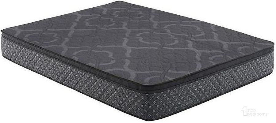 The appearance of Bellamy Dark Gray 12 Inch Firm King Mattress designed by Coaster in the modern / contemporary interior design. This black and dark gray piece of furniture  was selected by 1StopBedrooms from Bellamy Collection to add a touch of cosiness and style into your home. Sku: 350392KE. Material: Fabric. Product Type: Mattress. Size: King. Comfort Level: Firm. Mattress Top: Pillow Top. Mattress Type: Innerspring. Comfort Level: Firm. Mattress Thickness: 12". Image1