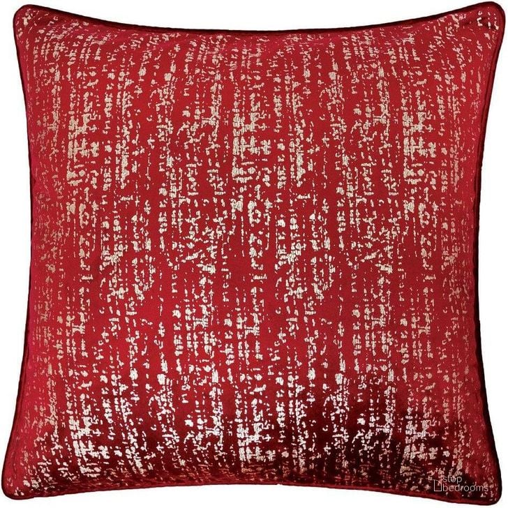 The appearance of Belle 20 X 20 Pillow In Red Set Of 2 designed by Furniture of America in the modern / contemporary interior design. This red piece of furniture  was selected by 1StopBedrooms from Belle Collection to add a touch of cosiness and style into your home. Sku: PL8068-2PK. Material: Polyester. Product Type: Pillow.