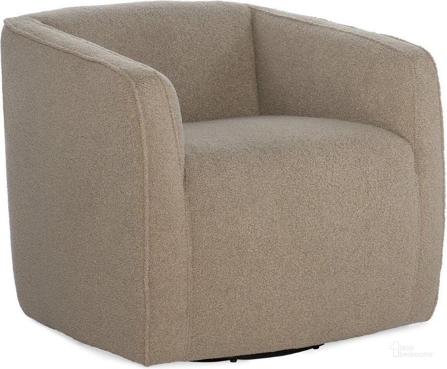 The appearance of Bennet Swivel Club Chair CC445-SW-484 designed by Hooker in the modern / contemporary interior design. This brown piece of furniture  was selected by 1StopBedrooms from Bennet Collection to add a touch of cosiness and style into your home. Sku: CC445-SW-484. Material: Fabric. Product Type: Accent Chair. Image1
