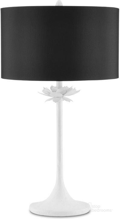 The appearance of Bexhill White Table Lamp designed by Currey & Company in the modern / contemporary interior design. This white piece of furniture  was selected by 1StopBedrooms from Bexhill Collection to add a touch of cosiness and style into your home. Sku: 6000-0787. Material: Metal. Product Type: Table Lamp. Image1