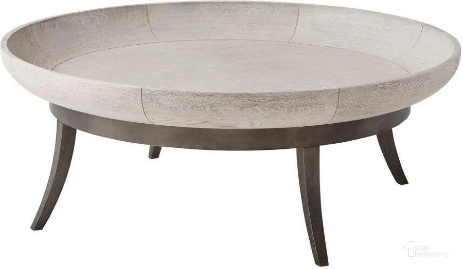 The appearance of Bianca Cocktail Table 5112-026.C119 designed by Theodore Alexander in the transitional interior design. This  piece of furniture  was selected by 1StopBedrooms from Isola Collection to add a touch of cosiness and style into your home. Sku: 5112-026.C119. Material: Wood. Product Type: Cocktail Table.