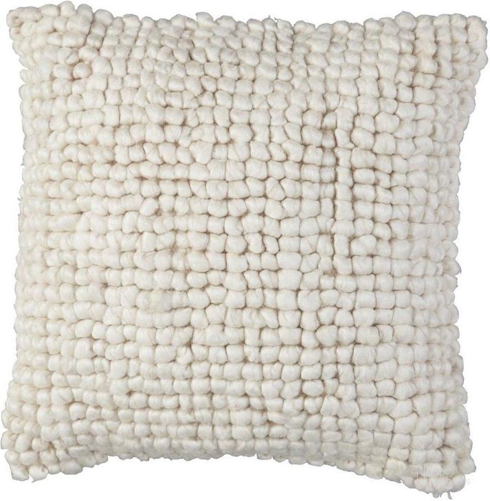 The appearance of Bing Ivory Pillow Set of 4 designed by Bennett Interiors in the transitional interior design. This ivory piece of furniture  was selected by 1StopBedrooms from Bing Collection to add a touch of cosiness and style into your home. Sku: A1000956. Material: Fabric. Product Type: Pillow. Image1