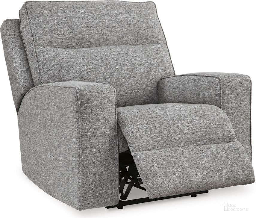 Biscoe Pewter Power Recliner by Ashley Furniture 1StopBedrooms