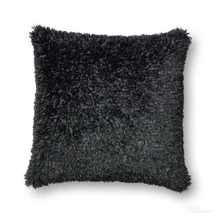 The appearance of Loloi P0045 Black 22" x 22" Cover Only Pillow designed by Loloi Rugs in the modern / contemporary interior design. This black piece of furniture  was selected by 1StopBedrooms from Pillows Collection to add a touch of cosiness and style into your home. Sku: P017P0045BL00PIL3. Material: Polyester. Product Type: Pillow Cover. Image1