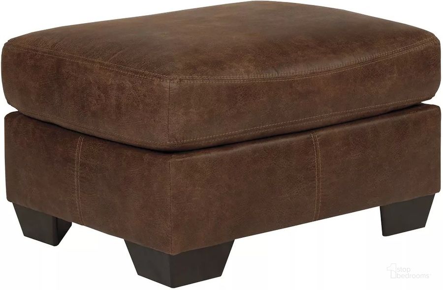 The appearance of Bladen Ottoman In Coffee designed by Signature Design by Ashley in the modern / contemporary interior design. This coffee piece of furniture  was selected by 1StopBedrooms from Bladen Collection to add a touch of cosiness and style into your home. Sku: 1202014. Material: Fabric. Product Type: Ottoman. Image1