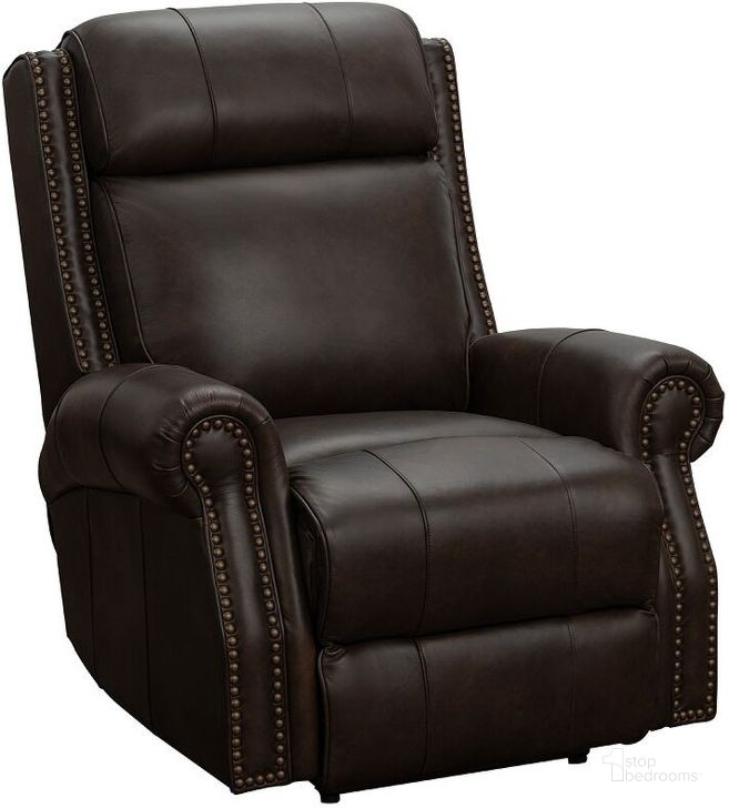The appearance of Blair Power Recliner w/ Power Headrest (Walnut) designed by BarcaLounger in the traditional interior design. This walnut piece of furniture  was selected by 1StopBedrooms from Blair Collection to add a touch of cosiness and style into your home. Sku: 9PH3354562587. Material: Leather. Product Type: Power Reclining. Image1
