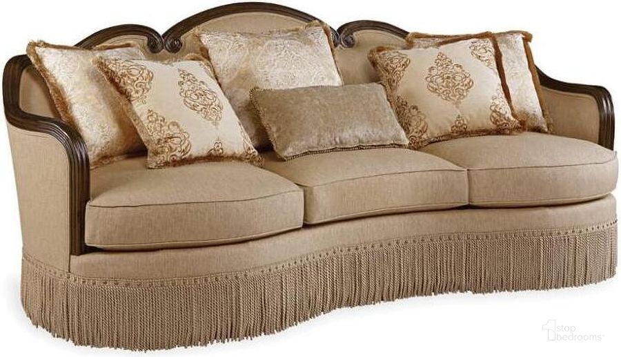 The appearance of Blendenna Beige Sofa designed by Windsor Home in the traditional interior design. This beige piece of furniture  was selected by 1StopBedrooms from Blendenna Collection to add a touch of cosiness and style into your home. Sku: 509501-5327AB. Material: Fabric. Product Type: Sofa. Image1