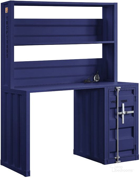 The appearance of Blue River Blue Kid Desk and Hutch Kid Room 0qb24373941 designed by Luminous Layouts in the industrial interior design. This blue piece of furniture  was selected by 1StopBedrooms from Blue River Collection to add a touch of cosiness and style into your home. Sku: 37907. Material: Metal. Product Type: Kids Desks and Hutch. Image1