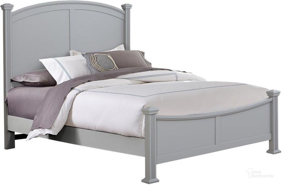 The appearance of Bonanza California King Poster Bed In Gray designed by Vaughan Bassett in the transitional interior design. This gray piece of furniture  was selected by 1StopBedrooms from Bonanza Collection to add a touch of cosiness and style into your home. Sku: BB26-667;BB26-766;BB26-944;MS-MS1. Bed Type: Poster Bed. Material: Wood. Product Type: Poster Bed. Bed Size: California King. Image1