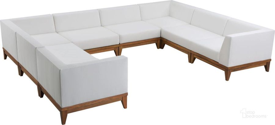 The appearance of Borbála Off White Outdoor Sectional Outdoor Conversation Set 0qb24302434 designed by Furnique in the modern / contemporary interior design. This off white piece of furniture  was selected by 1StopBedrooms from Borbála Collection to add a touch of cosiness and style into your home. Sku: 389White-Sec8A-1;389White-Sec8A-2;389White-Sec8A-3;389White-Sec8A-4;389White-Sec8A-5;389White-Sec8A-6;389White-Sec8A-7;389White-Sec8A-8. Material: Wood. Product Type: Outdoor Sectional. Image1