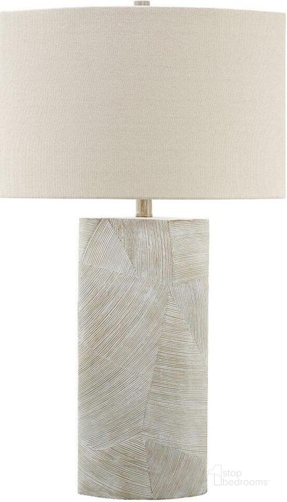 The appearance of Bradard Brown Table Lamp designed by Signature Design by Ashley in the transitional interior design. This brown piece of furniture  was selected by 1StopBedrooms from Bradard Collection to add a touch of cosiness and style into your home. Sku: L243264. Product Type: Table Lamp. Image1