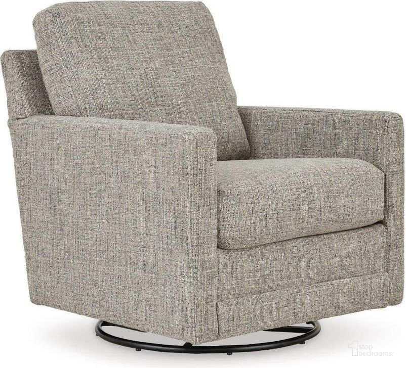 The appearance of Bralynn Linen Swivel Glider Accent Chair designed by Signature Design by Ashley in the traditional interior design. This linen piece of furniture  was selected by 1StopBedrooms from Bralynn Collection to add a touch of cosiness and style into your home. Sku: 3510342. Material: Fabric. Product Type: Accent Chair. Image1