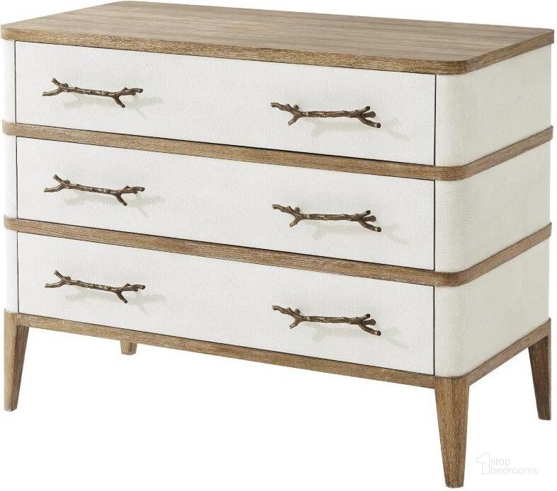 The appearance of Brandon Chest designed by Theodore Alexander in the transitional interior design. This  piece of furniture  was selected by 1StopBedrooms from Corallo Collection to add a touch of cosiness and style into your home. Sku: 6005-565EHC. Material: Wood. Product Type: Chest.