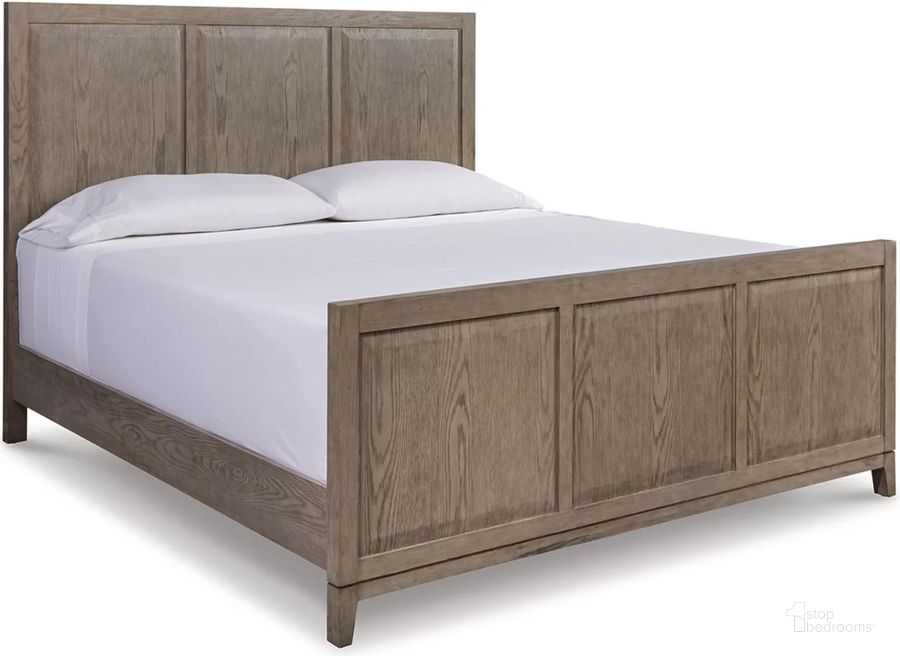 The appearance of Bridgemore Gray King Panel Bed designed by Luxury Loft in the modern / contemporary interior design. This gray piece of furniture  was selected by 1StopBedrooms from Bridgemore Collection to add a touch of cosiness and style into your home. Sku: B983-78;B983-76;B983-99. Bed Type: Panel Bed. Material: Wood. Product Type: Panel Bed. Bed Size: King. Image1