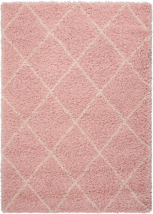 The appearance of Brisbane Blush 8 X 10 Area Rug designed by Nourison in the modern / contemporary interior design. This blush piece of furniture  was selected by 1StopBedrooms from Brisbane Collection to add a touch of cosiness and style into your home. Sku: 99446385833. Material: Polypropylene. Product Type: Area Rugs. Image1