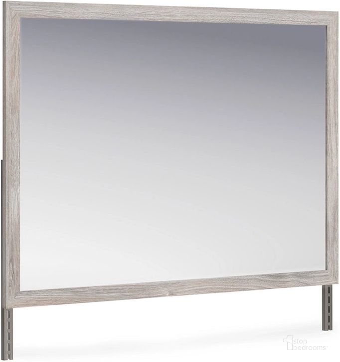 The appearance of Briseida Gray Dresser Mirror designed by Atelier Home in the modern / contemporary interior design. This gray piece of furniture  was selected by 1StopBedrooms from Briseida Collection to add a touch of cosiness and style into your home. Sku: B1036-36. Material: Glass. Product Type: Mirror. Image1