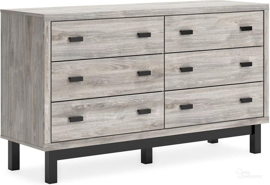 The appearance of Briseida Two-tone Dresser designed by Atelier Home in the modern / contemporary interior design. This two-tone piece of furniture  was selected by 1StopBedrooms from Briseida Collection to add a touch of cosiness and style into your home. Sku: B1036-231. Material: Wood. Product Type: Dresser. Image1
