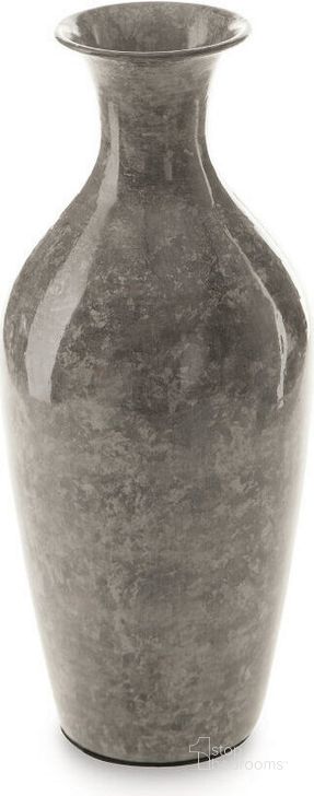 The appearance of Brockwich Antique Gray Vase designed by Signature Design by Ashley in the traditional interior design. This antique gray piece of furniture  was selected by 1StopBedrooms from Brockwich Collection to add a touch of cosiness and style into your home. Sku: A2000587. Material: Metal. Product Type: Vase. Image1
