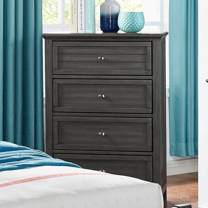The appearance of Brogan Chest In Gray designed by Furniture of America in the transitional interior design. This gray piece of furniture  was selected by 1StopBedrooms from Brogan Collection to add a touch of cosiness and style into your home. Sku: CM7517GY-C. Material: Wood. Product Type: Chest.