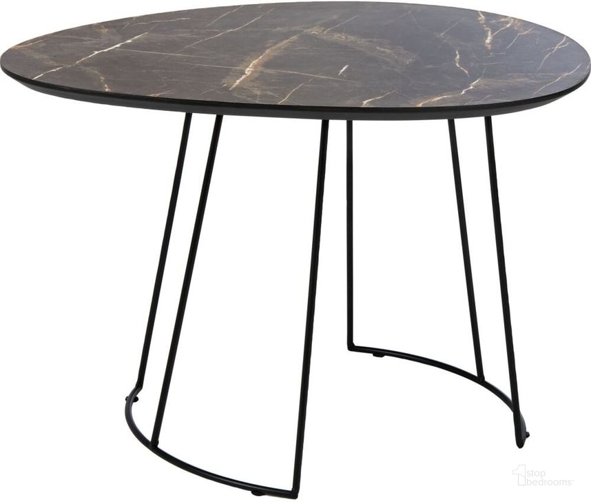The appearance of Brooks Gray and Black Side Table designed by Safavieh in the modern / contemporary interior design. This black and gray piece of furniture  was selected by 1StopBedrooms from Brooks Collection to add a touch of cosiness and style into your home. Sku: ACC4200A. Product Type: Accent Table. Material: Iron. Image1